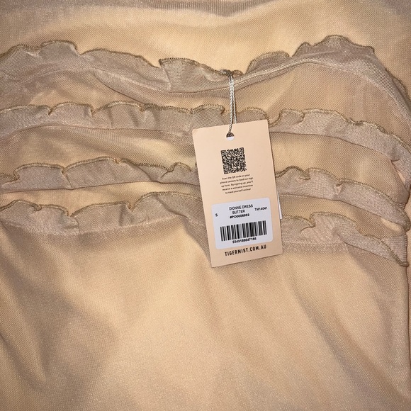 Tiger Mist Dionne Dress - Yellow butter - Picture 6 of 7